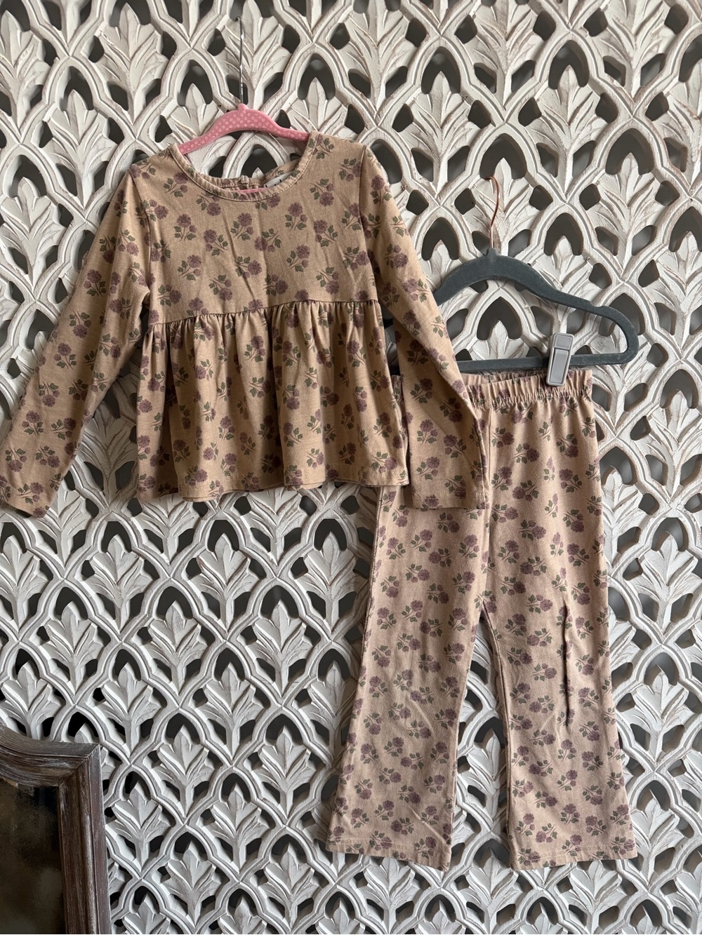 Nicole Miller Girls Peplum Fall Set, size 5
